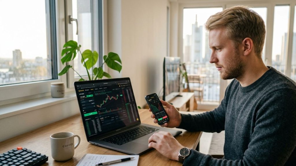 Binance platzieren