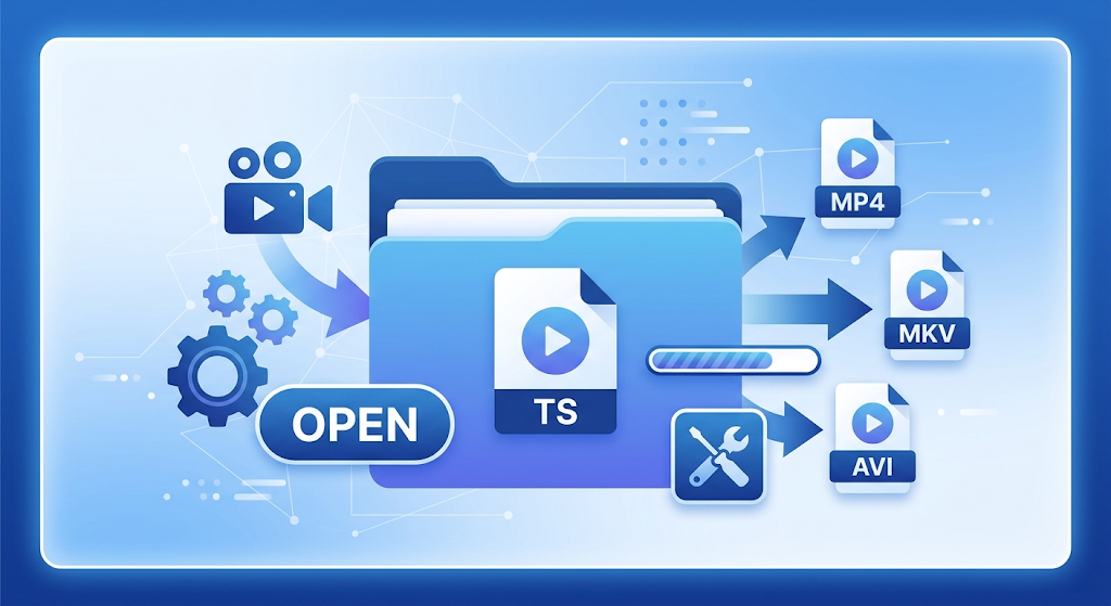 TS-Datei: Was das Format ist und wie man es öffnet und konvertiert