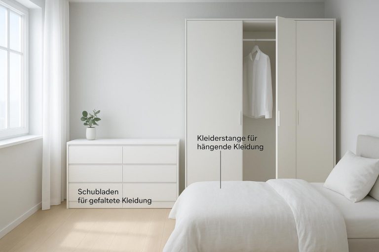 Kommode vs. Kleiderschrank: Was bietet besseren Stauraum?