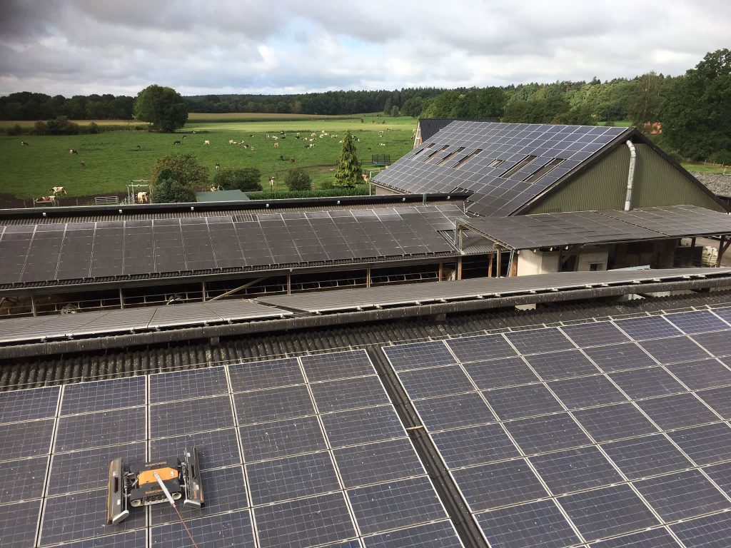 Professionelle Photovoltaikreinigung