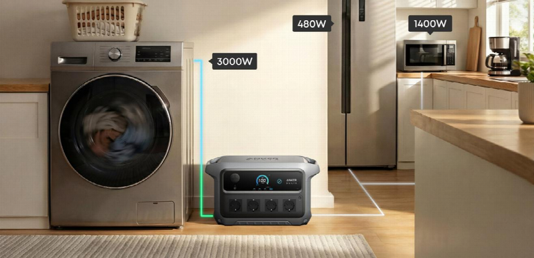 Kann eine 2000-Watt-Stromstation zwei Geräte betreiben?